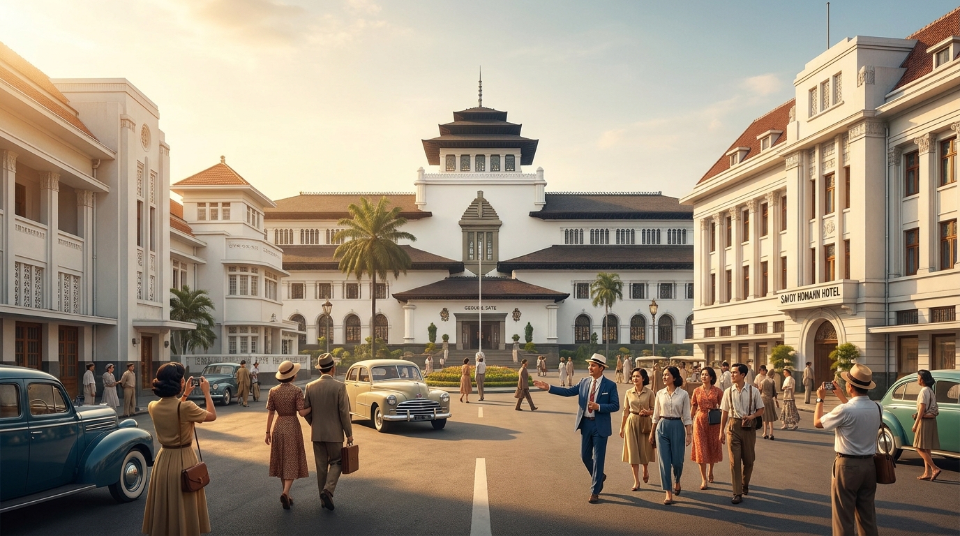 Jelajah Bandung Tempo Dulu: Tur Arsitektur Klasik Penuh Pesona